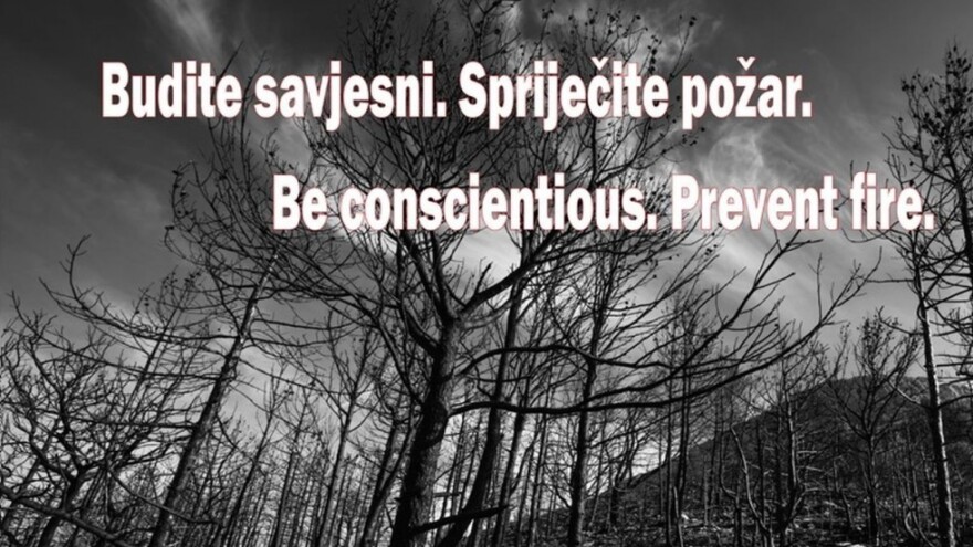 Budite savjesni, spriječite požar!