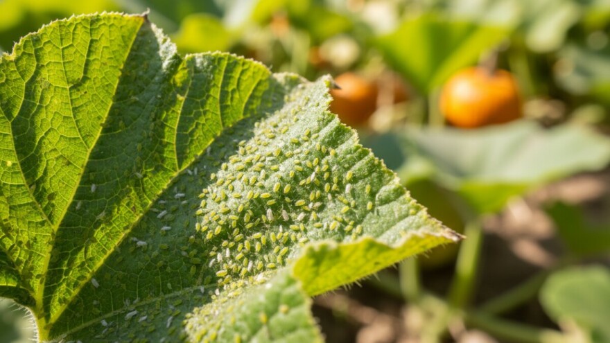 Zaštita tikvi od lisnih ušiju