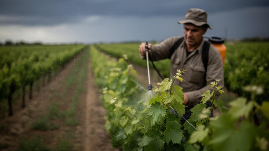 Zaštita vinograda od bolesti!