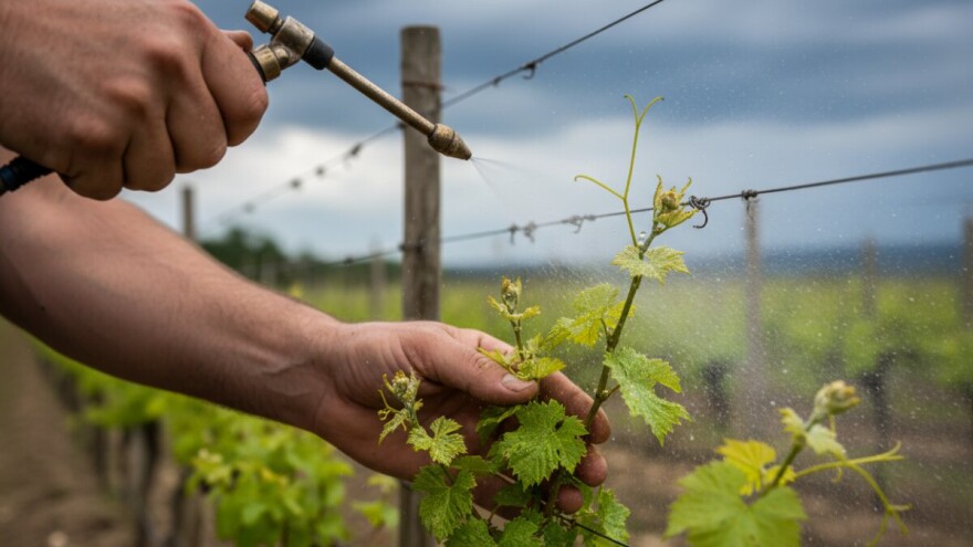 Zaštita vinograda od crne pjegavosti