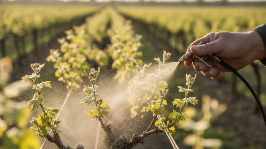 Zaštita vinograda od crne pjegavosti i pepelnice