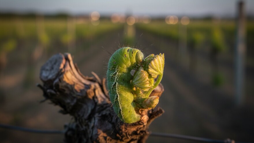 Zaštita vinograda od gusjenica sovica
