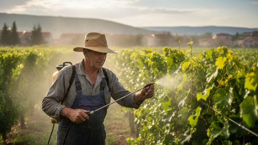 Zaštita vinograda prije cvatnje