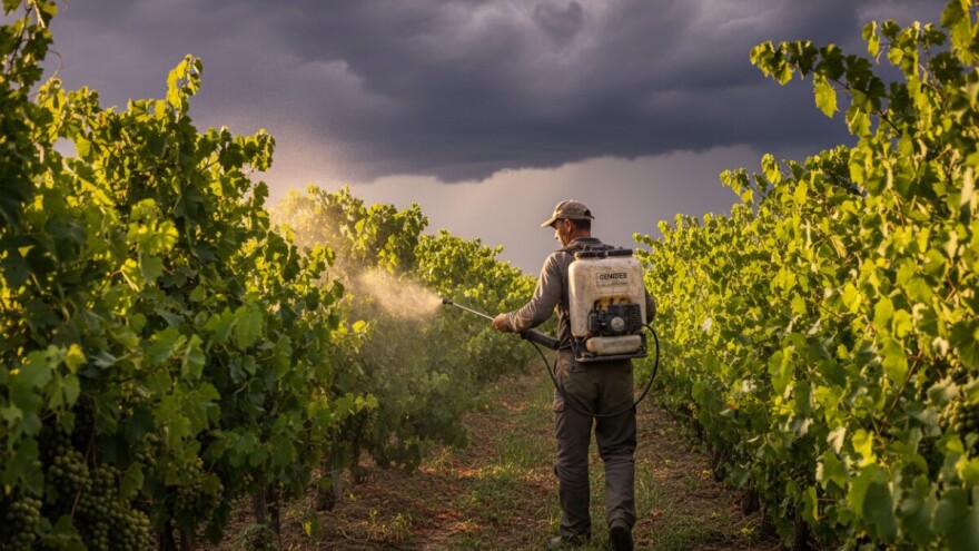 Zaštita vinograda prije kiše