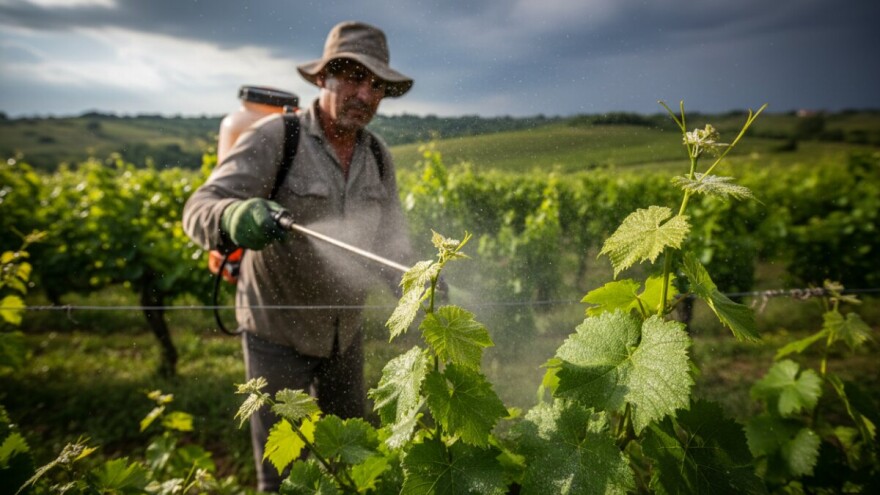 Zaštita vinograda u Moslavini