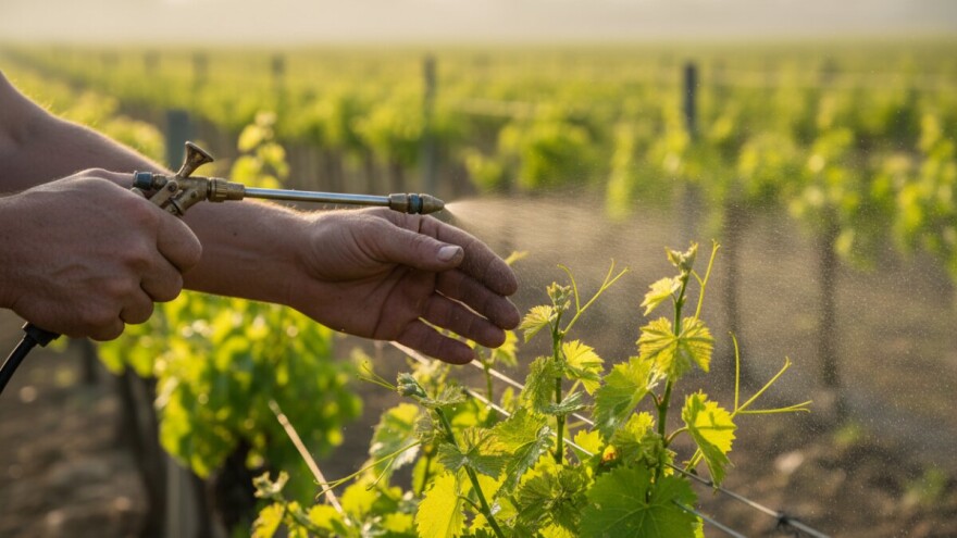 Zaštita vinove loze od crne pjegavosti