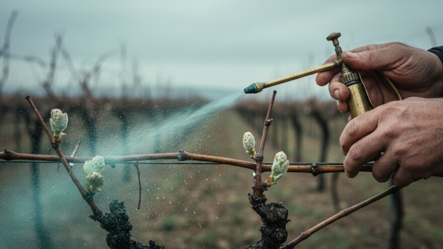 Zaštita vinove loze od crne pjegavosti