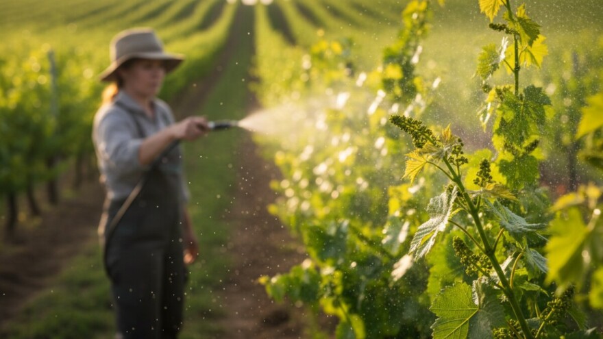 Zaštita vinove loze pred cvatnju i nakon cvatnje