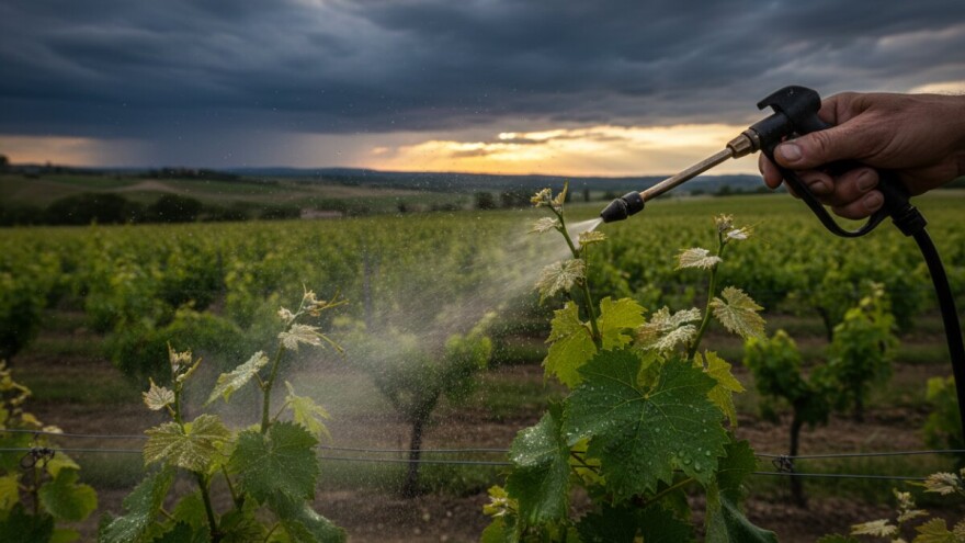 Zaštita vinove loze prije slijedećih oborina