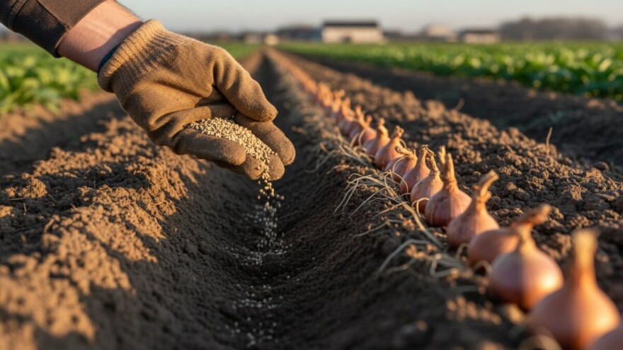 Zaštitite luk od lukove muhe i korova