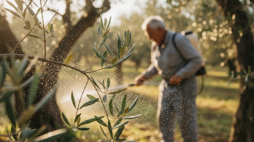 Zaštitite masline od zaraze paunovim okom
