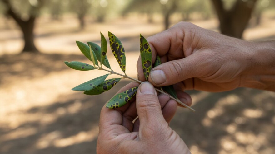 Zaštitite maslinu od paunovog oka!