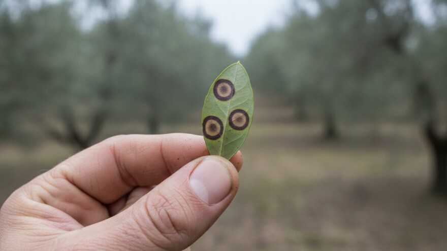 Zaštitite svoje masline od paunovog oka