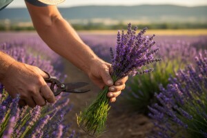 Završena berba lavande u Triblju