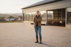 Žena na čelu poljoprivrednog gazdinstva