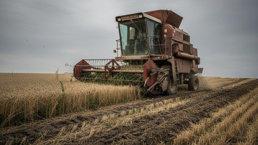 Žetva ječma u Končanici