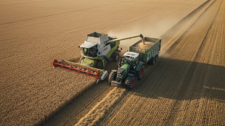 Žetva pšenice u Belju u punom jeku
