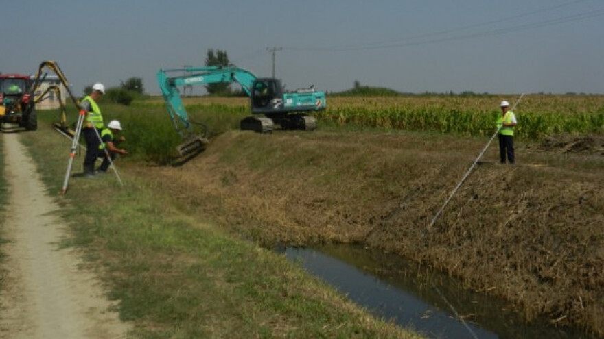 Uređenje kanalske mreže počelo u Žitištu