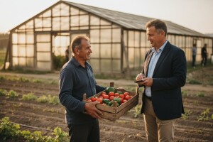 ŽUPAN NA OPG
Posjet Švabecima