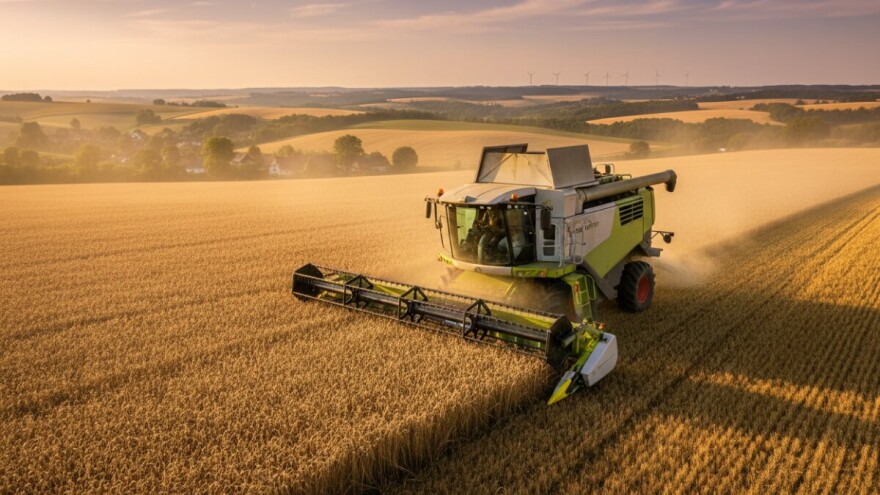 Županjski kombajni na njemačkim njivama