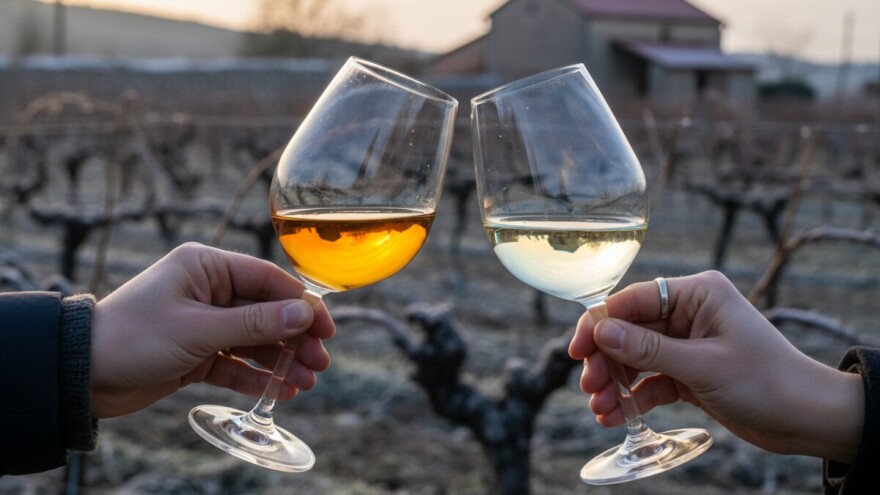 Žutina i bjelina od istog grožđa iz istog vinograda